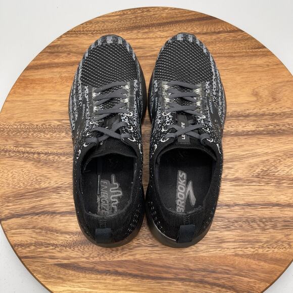 Brooks Levitate 3 Shoes Womens Size 8.5 B Black Gray Running Comfort Walking Gym - Picture 5 of 8